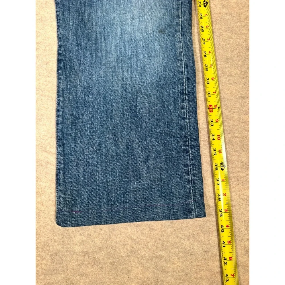 Levis‎ 501 Straight Leg Jeans Mens 40x30 Blue Whiskering Denim Cotton Button Fly